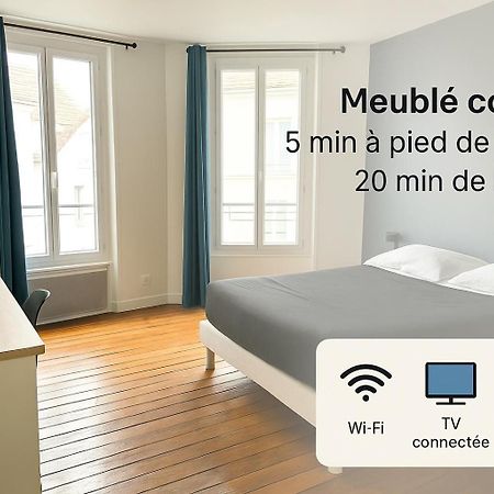 Appartement Maciet 4- Centre Ville Meaux-Gare-Disney Buitenkant foto